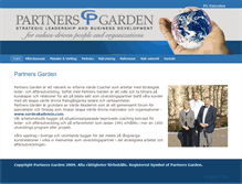 Tablet Screenshot of partnersgarden.se